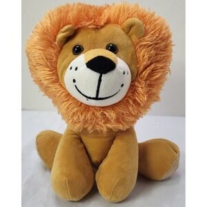Reese's Galerie Plush Lion with Heart Shaped Mane 9" Orange Stuffed Animal Toy
